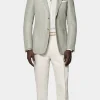 Suitsupply Mariage Chic Décontracté | Blazers*Blazer Havana coupe Tailored vert clair