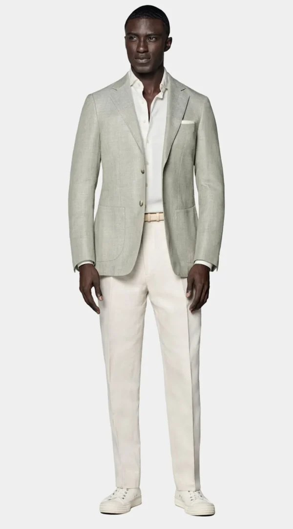 Suitsupply Mariage Chic Décontracté | Blazers*Blazer Havana coupe Tailored vert clair