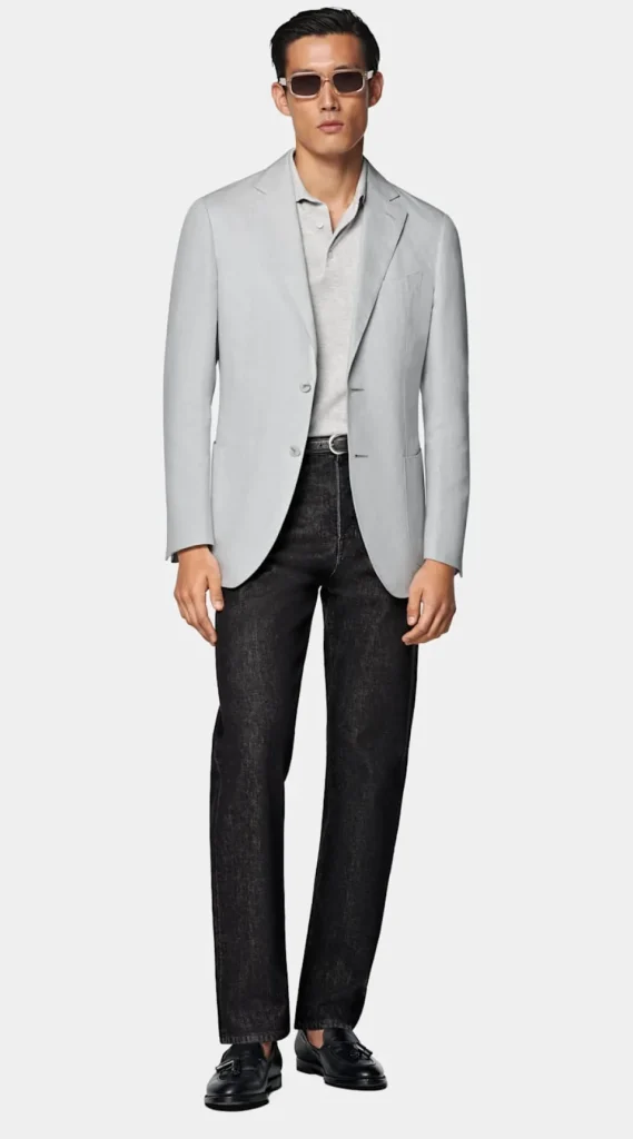 Suitsupply Mariage Chic Décontracté | Blazers*Blazer Havana coupe Tailored gris clair