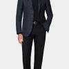 Suitsupply Mariage Chic Décontracté | Blazers*Blazer Havana coupe Tailored bleu marine à carreaux