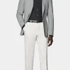 Suitsupply Blazers*Blazer Havana coupe Tailored gris clair