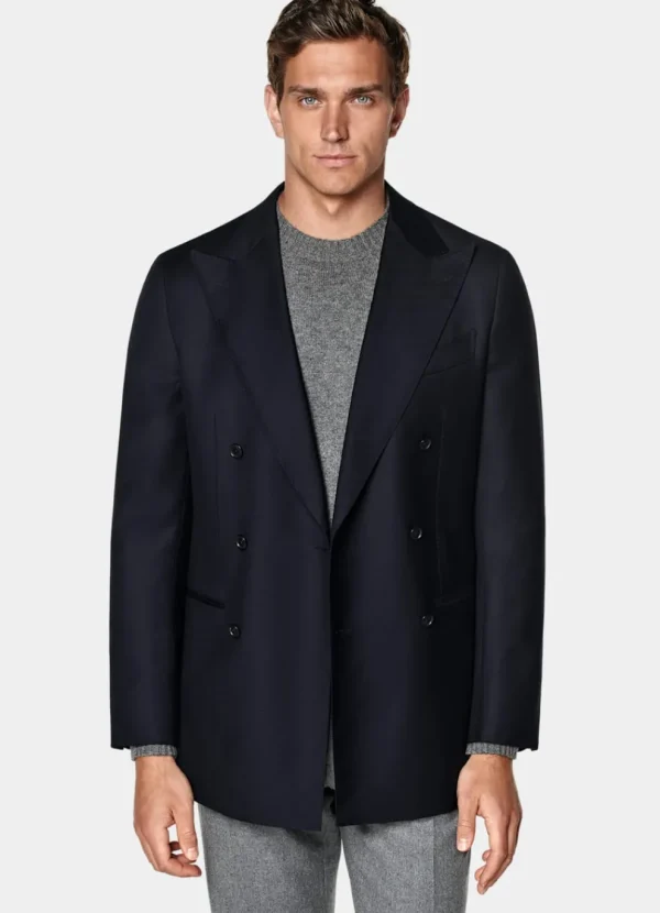 Suitsupply Mariage Chic Décontracté | Blazers*Blazer Havana coupe Tailored bleu marine