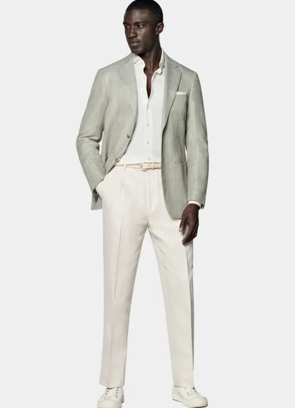 Suitsupply Mariage Chic Décontracté | Blazers*Blazer Havana coupe Tailored vert clair