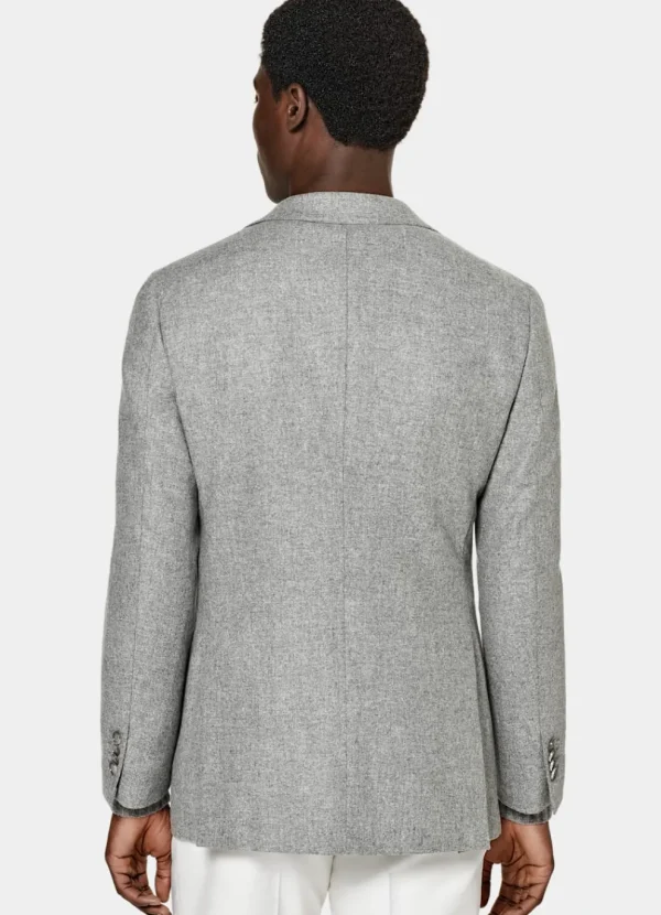 Suitsupply Blazers*Blazer Havana coupe Tailored gris clair