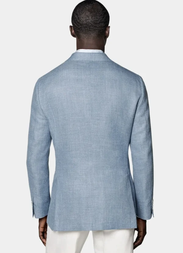 Suitsupply Mariage Chic Décontracté | Blazers*Blazer Havana coupe Tailored bleu clair