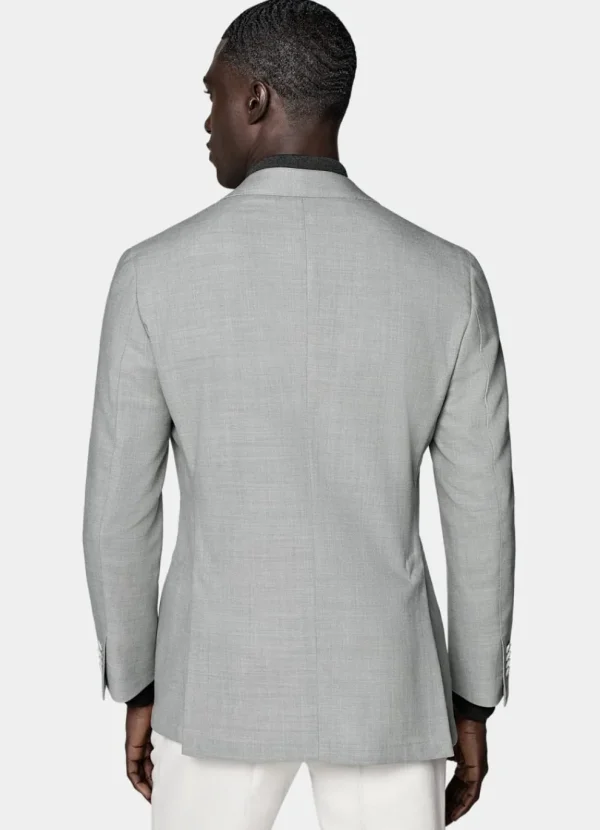 Suitsupply Blazers*Blazer Havana coupe Tailored gris clair