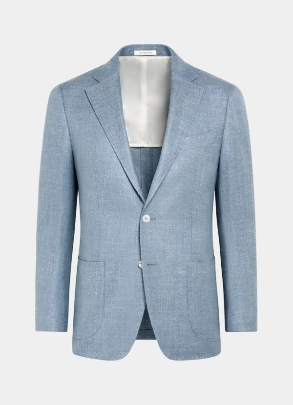 Suitsupply Mariage Chic Décontracté | Blazers*Blazer Havana coupe Tailored bleu clair