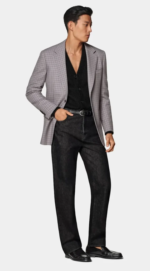 Suitsupply Blazers*Blazer Milano coupe Tailored à carreaux