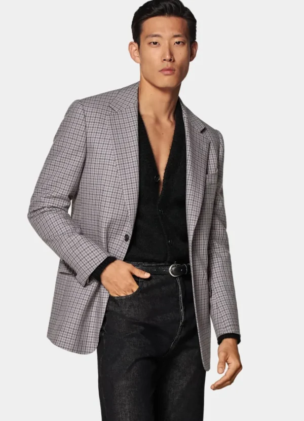 Suitsupply Blazers*Blazer Milano coupe Tailored à carreaux