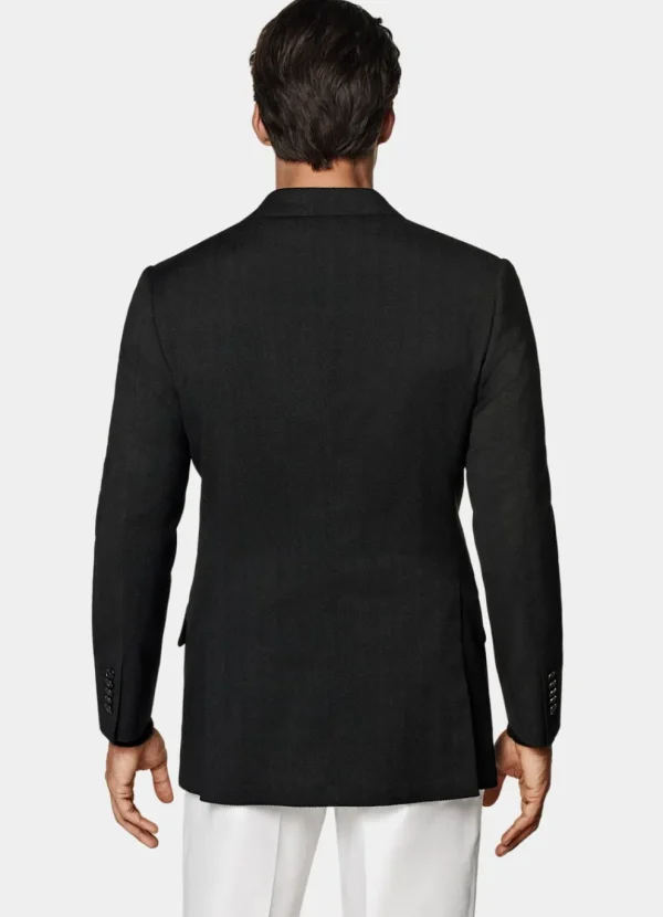 Suitsupply Mariage Chic Décontracté | Blazers*Blazer Milano coupe Tailored noir à chevrons