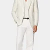 Suitsupply Blazers*Blazer Roma coupe Relaxed blanc cassé