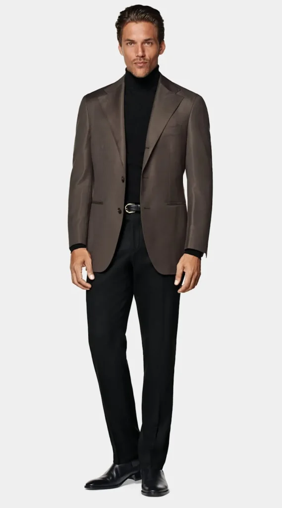 Suitsupply Blazers*Blazer Roma coupe Relaxed marron foncé