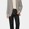 Suitsupply Mariage Chic Décontracté | Blazers*Blazer Roma coupe Relaxed noir à carreaux