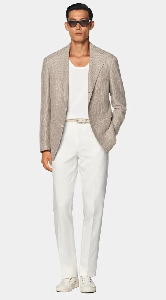 Suitsupply Blazers*Blazer Roma coupe Relaxed taupe