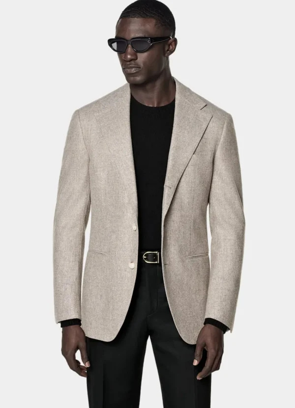 Suitsupply Mariage Hiver | Mariage Chic Décontracté*Blazer Roma coupe Relaxed taupe