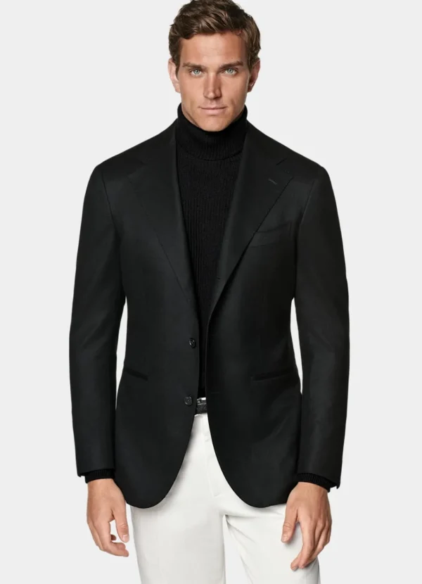 Suitsupply Mariage Hiver | Mariage Chic Décontracté*Blazer Roma coupe Relaxed noir