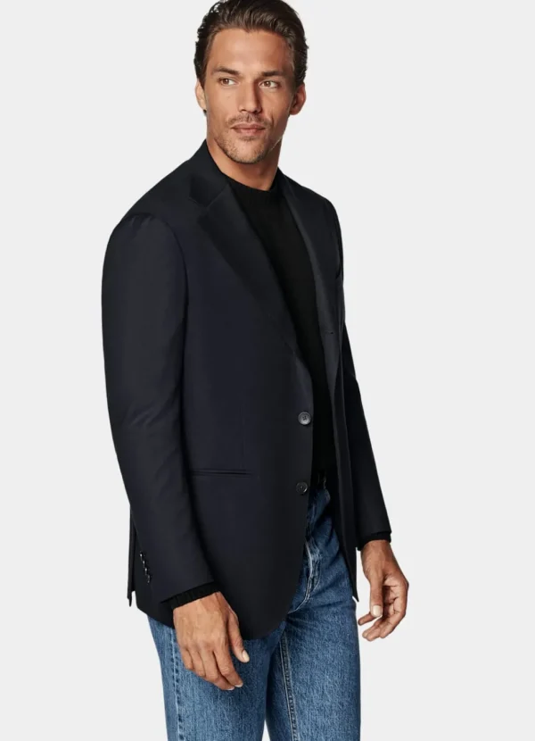 Suitsupply Blazers*Blazer Roma coupe Relaxed bleu marine