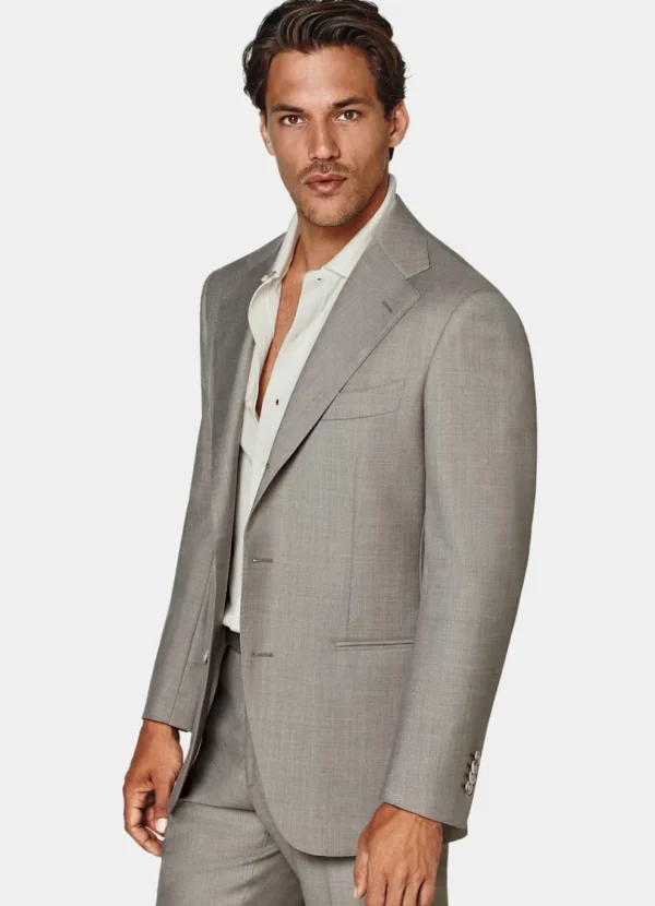 Suitsupply Blazers*Blazer Roma coupe Relaxed taupe