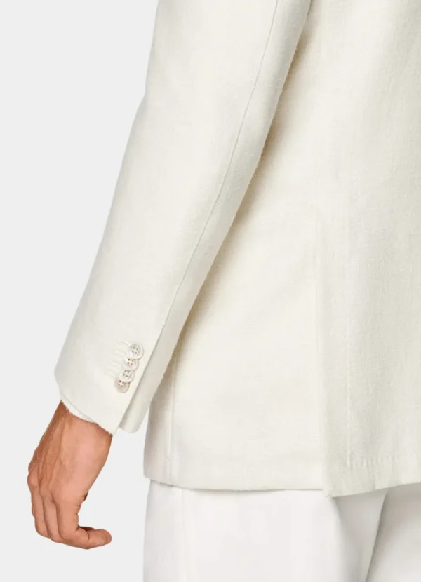 Suitsupply Blazers*Blazer Roma coupe Relaxed blanc cassé