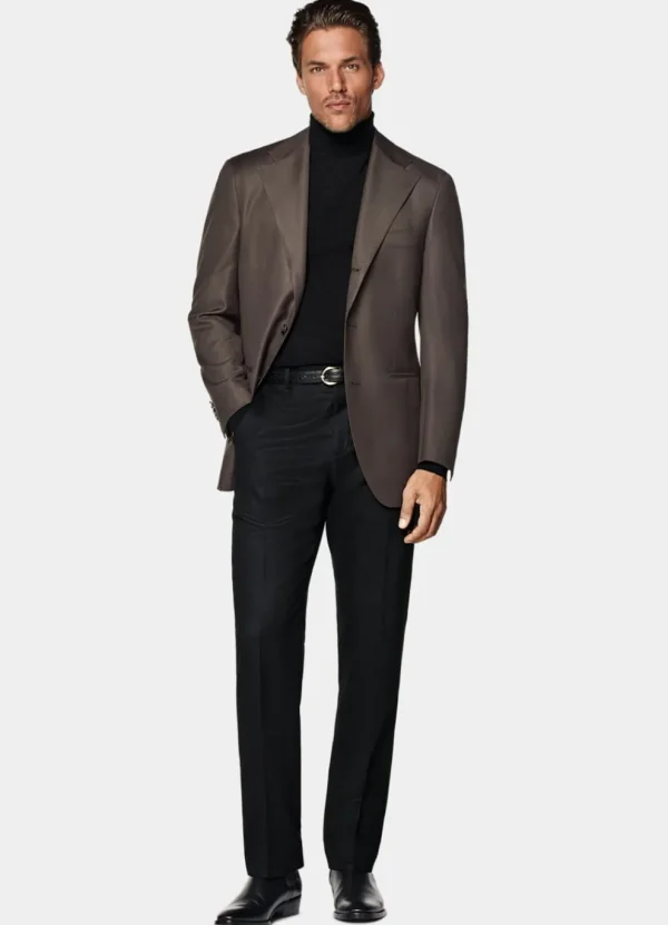 Suitsupply Blazers*Blazer Roma coupe Relaxed marron foncé