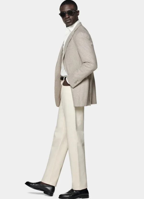 Suitsupply Mariage Chic Décontracté | Blazers*Blazer Roma coupe Relaxed sable à carreaux