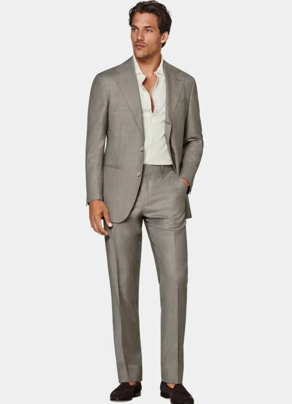 Suitsupply Blazers*Blazer Roma coupe Relaxed taupe