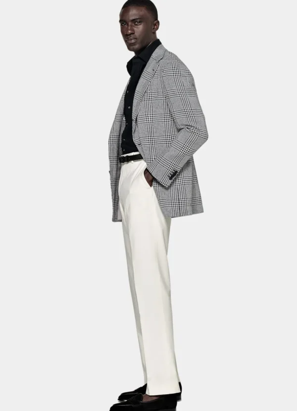 Suitsupply Blazers*Blazer Roma coupe Relaxed noir à carreaux