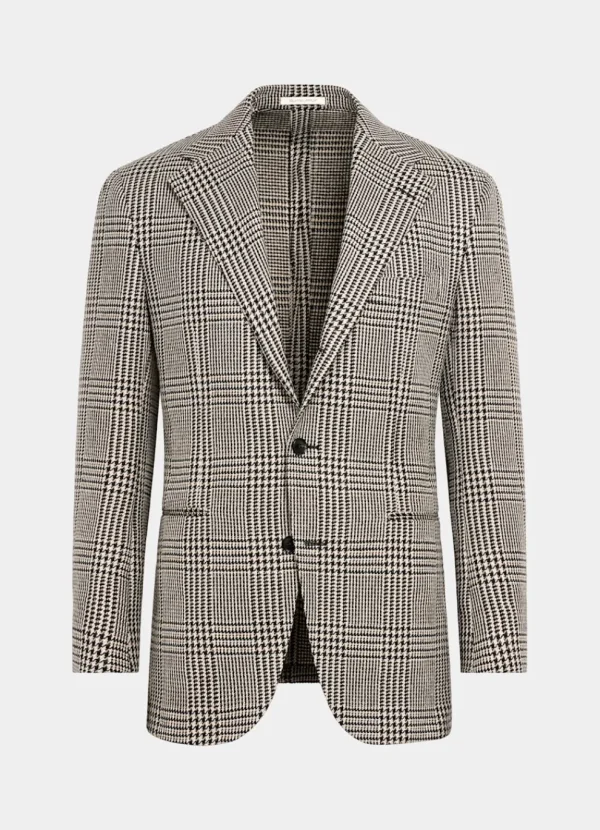 Suitsupply Mariage Chic Décontracté | Blazers*Blazer Roma coupe Relaxed noir à carreaux