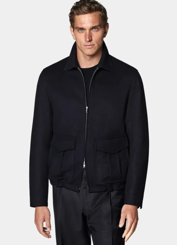 Suitsupply Bombers*Bomber bleu marine