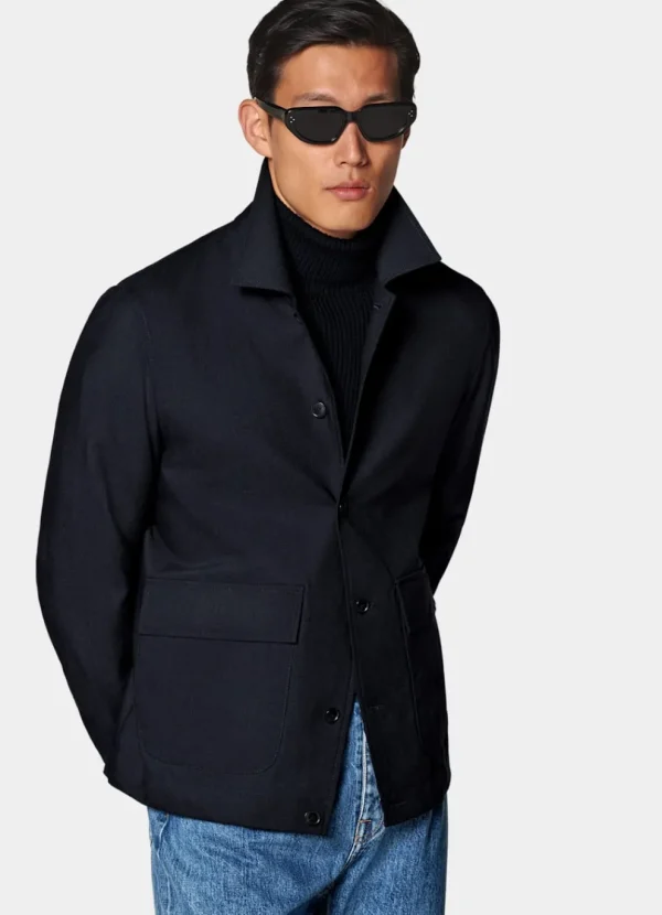 Suitsupply Bombers*Bomber bleu marine