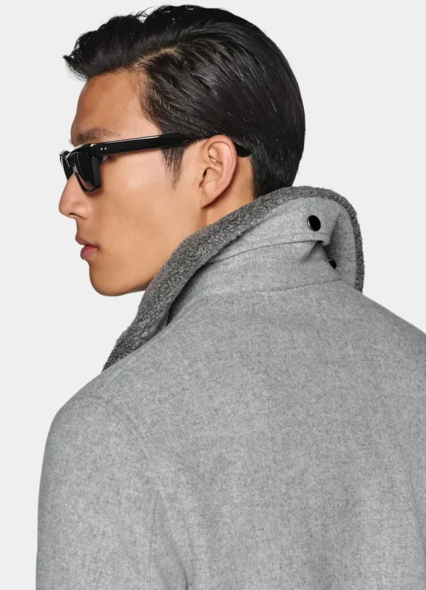 Suitsupply Bombers*Bomber gris clair