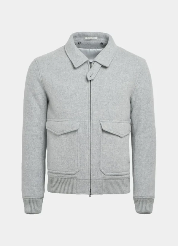 Suitsupply Bombers*Bomber gris clair