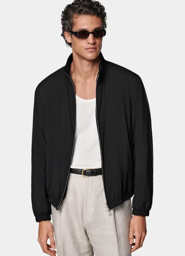 Suitsupply Bombers*Bomber réversible noir