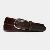 Suitsupply Ceintures*Ceinture marron foncé