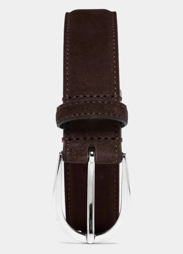 Suitsupply Ceintures*Ceinture marron foncé