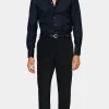 Suitsupply Chemises Traveller | Chemises Classiques*Chemise coupe ajustée en oxford royal bleu marine