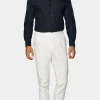 Suitsupply Chemises Traveller | Chemises Classiques*Chemise coupe ajustée en oxford royal bleu marine