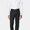 Suitsupply Chemises Traveller | Chemises Classiques*Chemise coupe ajustée en oxford royal blanche