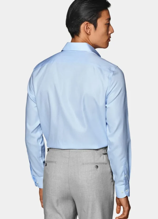 Suitsupply Chemises Traveller | Chemises Classiques*Chemise coupe ajustée en oxford bleue