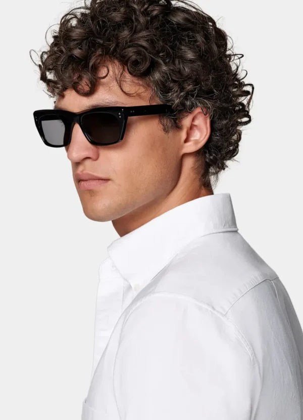 Suitsupply Chemises Décontractées*Chemise coupe ajustée en oxford blanche