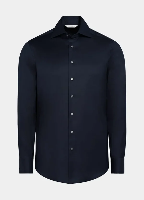 Suitsupply Chemises Traveller | Chemises Classiques*Chemise coupe ajustée en oxford royal bleu marine