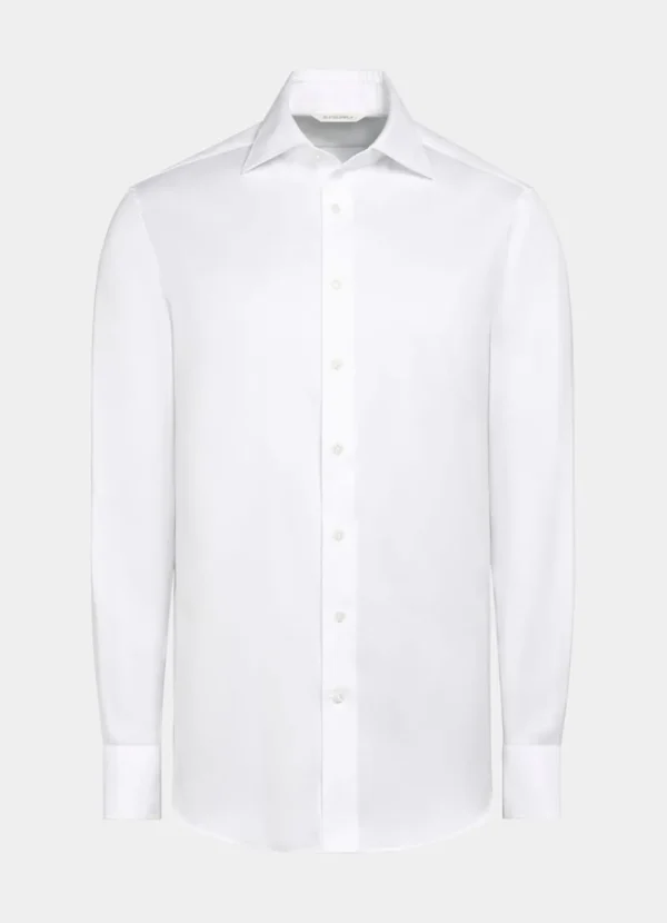 Suitsupply Chemises Traveller | Chemises Classiques*Chemise coupe ajustée en oxford royal blanche