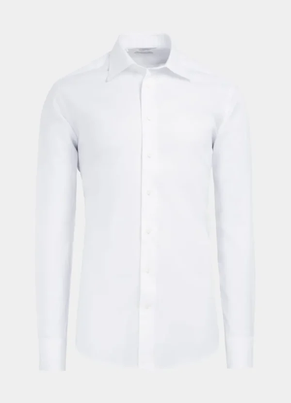 Suitsupply Chemises Traveller | Chemises Classiques*Chemise coupe ajustée en oxford royal blanche