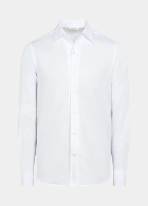 Suitsupply Chemises Classiques*Chemise coupe Slim à col classique d'une seule pièce blanche