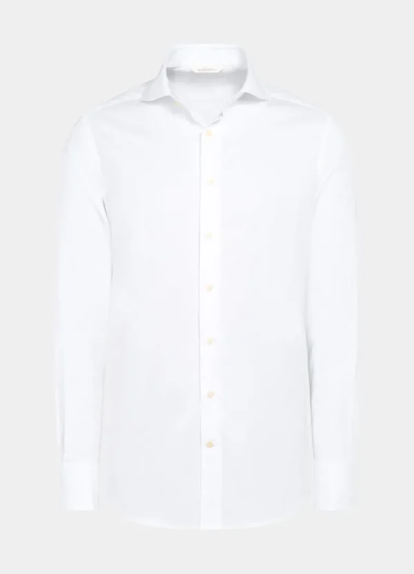 Suitsupply Chemises Classiques*Chemise coupe Tailored à poignets mousquetaires blanche