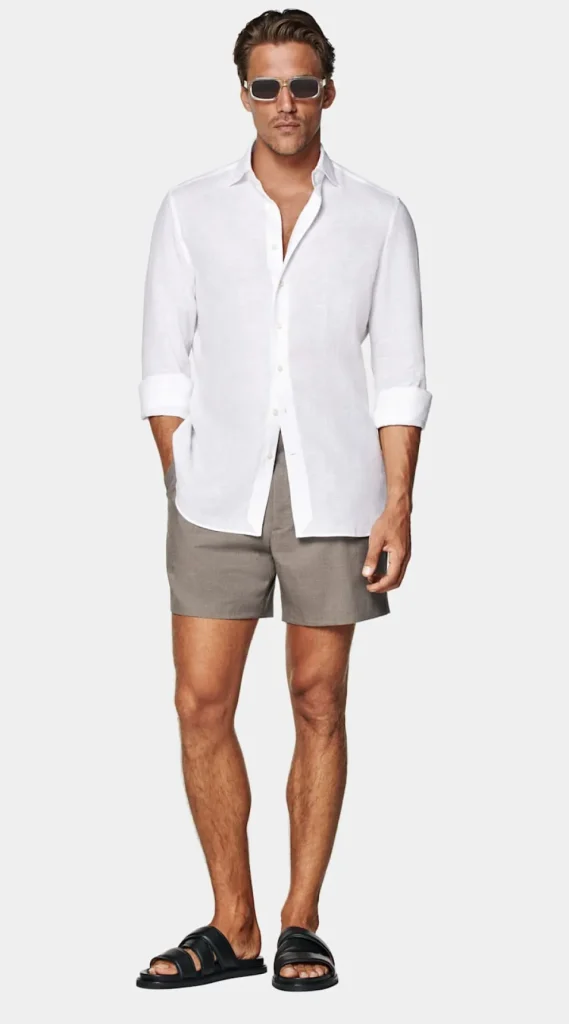 Suitsupply Chemises Décontractées*Chemise coupe tailored blanche