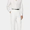 Suitsupply Chemises Classiques | Chemises Décontractées*Chemise coupe Tailored blanc cassé à rayures