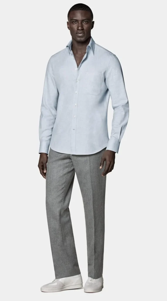 Suitsupply Chemises Décontractées*Chemise coupe tailored bleu clair