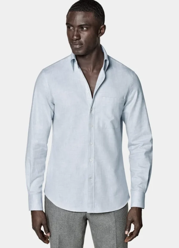 Suitsupply Chemises Décontractées*Chemise coupe tailored bleu clair