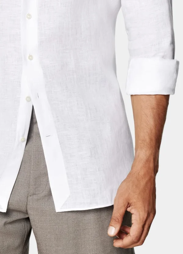 Suitsupply Chemises Décontractées*Chemise coupe tailored blanche